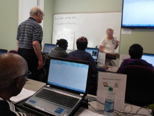 Teaching a class